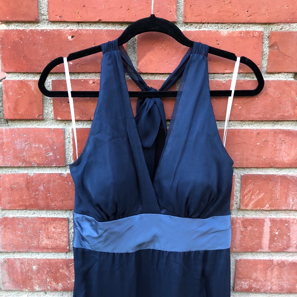 Jenny Yoo Navy Blue Bridesmaid Dress